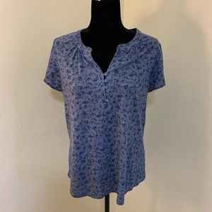 Women’s Liz Claiborne Short-Sleeved Blouse